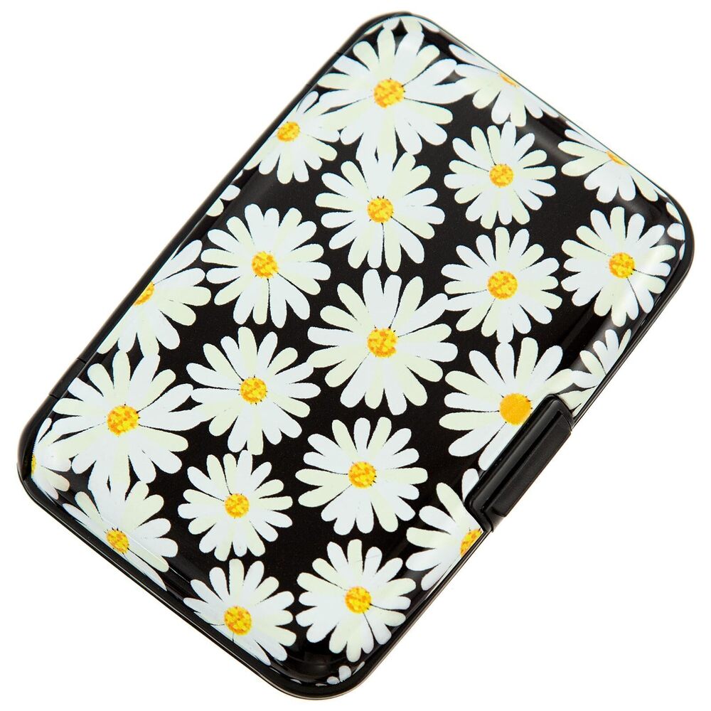 6328 Credit Card Holder, Metal Card Wallet RFID Blocking Mini Slim Aluminum